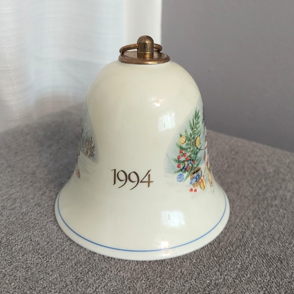 Vintage Konitz Musical Christmas Bell Plays White Christmas Porcelain Germany - Picture 5 of 7